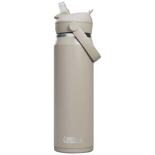 Bouteille isotherme 750 ml à personnaliser Camelbak® Thrive Flip VSS Gris clair